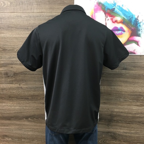 Nike Court New York Style Men's Size XL Padel T-Shirt‎ - Off Noir AT4303-045 - Picture 3 of 8